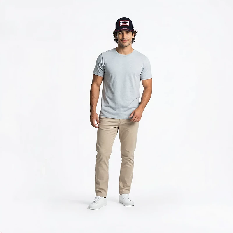 New Era Men's Houston Texans Embroidered Patch Golfer Cap