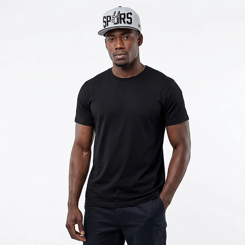 New Era Men’s San Antonio Spurs Satin Black 59FIFTY Cap