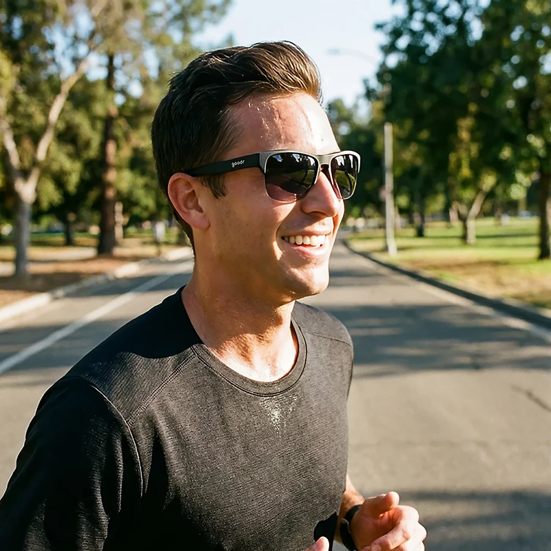 goodr Flex G That New Asphalt Smell Sunglasses