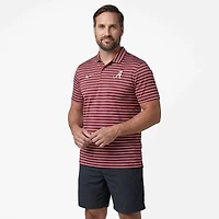 Nike Men's University of Alabama Dri-FIT Stripe Tour Polo Shirt