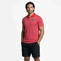 Nike Men's University of Georgia Dri-FIT Stripe Tour Polo Shirt