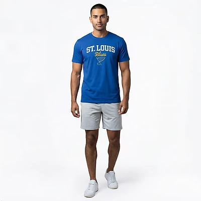 Fanatics Men's St. Louis Blues Trip Legacy Cotton Short Sleeve T-shirt