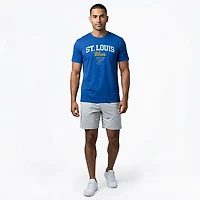 Fanatics Men's St. Louis Blues Trip Legacy Cotton Short Sleeve T-shirt