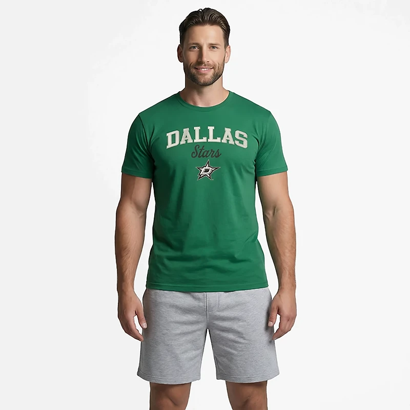 Fanatics Men's Dallas Stars Trip Legacy Cotton Short Sleeve T-shirt