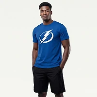 Fanatics Men's Tampa Bay Lightning Hat Trick Legacy Cotton Short Sleeve T-shirt