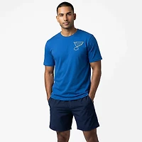 Fanatics Men's St. Louis Blues Hold the Line Legacy Cotton Short Sleeve T-shirt