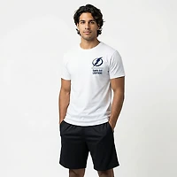 Fanatics Men's Tampa Bay Lightning Crash the Net Legacy Cotton Short Sleeve T-shirt