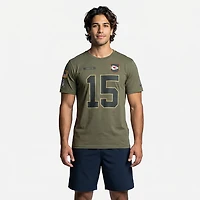 Nike Men's Kansas City Chiefs Salute to Service Patrick Mahomes #15 Graphic T-shirt