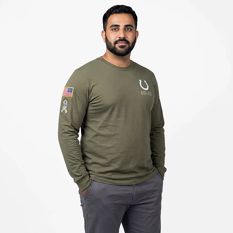 Nike Men's Colts Salute to Service Long Sleeve T-shirt