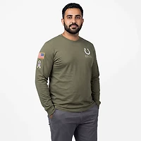 Nike Men's Colts Salute to Service Long Sleeve T-shirt