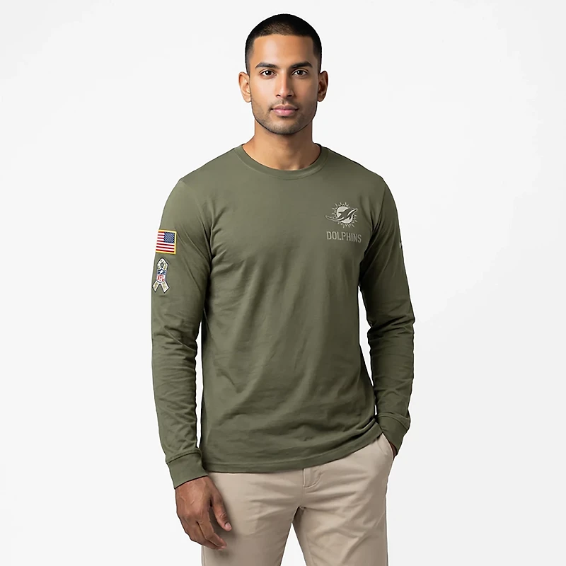 Nike Men's Dolphins Salute to Service Long Sleeve T-shirt
