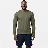 Nike Men's Panthers Salute to Service Long Sleeve T-shirt