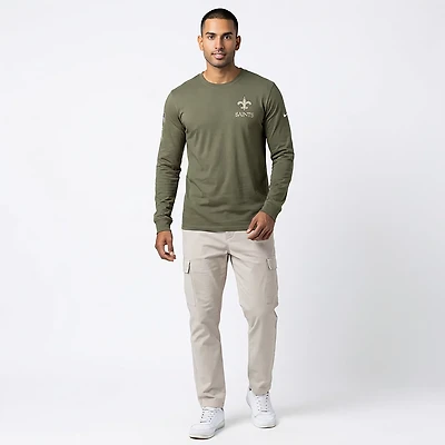 Nike Men's Saints Salute to Service Long Sleeve T-shirt