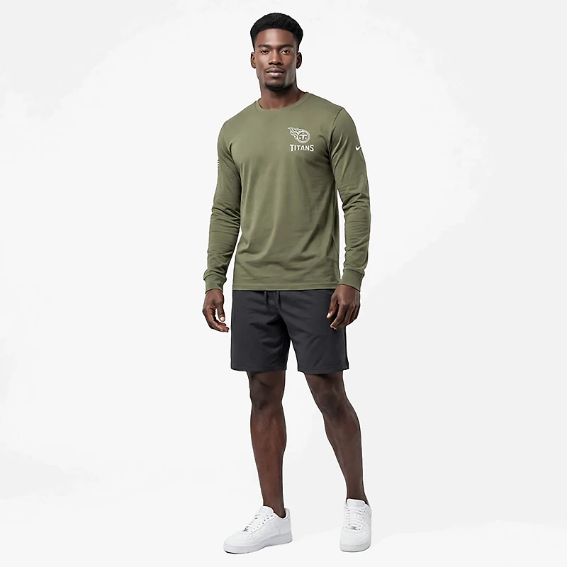 Nike Men's Titans Salute to Service Long Sleeve T-shirt