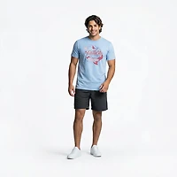 47 Houston Blue For The City State Franklin T-shirt