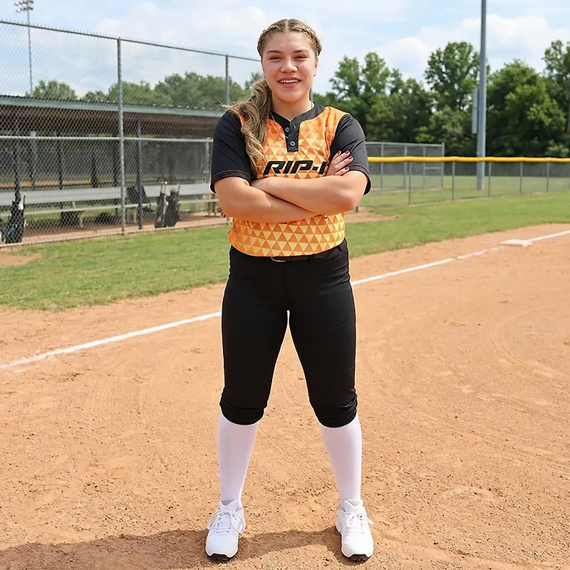 RIP-IT Girls' Revolution Athletic Softball Pants
