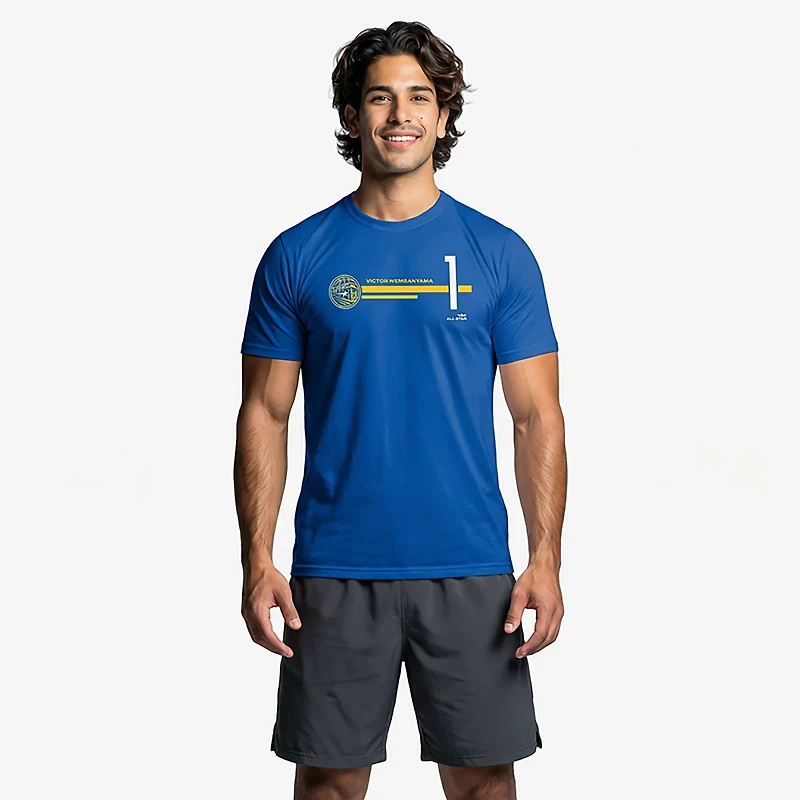 Fanatics Men's NBA V. Wembanyama All Star Game '25 N&N T-shirt