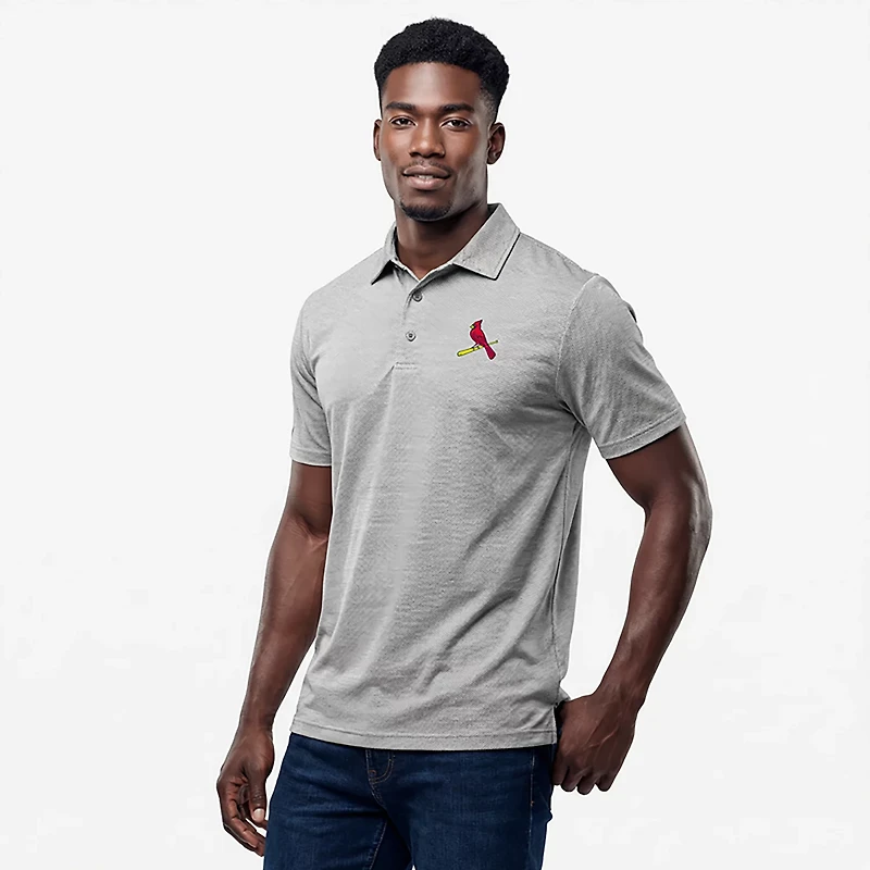 Antigua Men's St. Louis Cardinals Pave Polo
