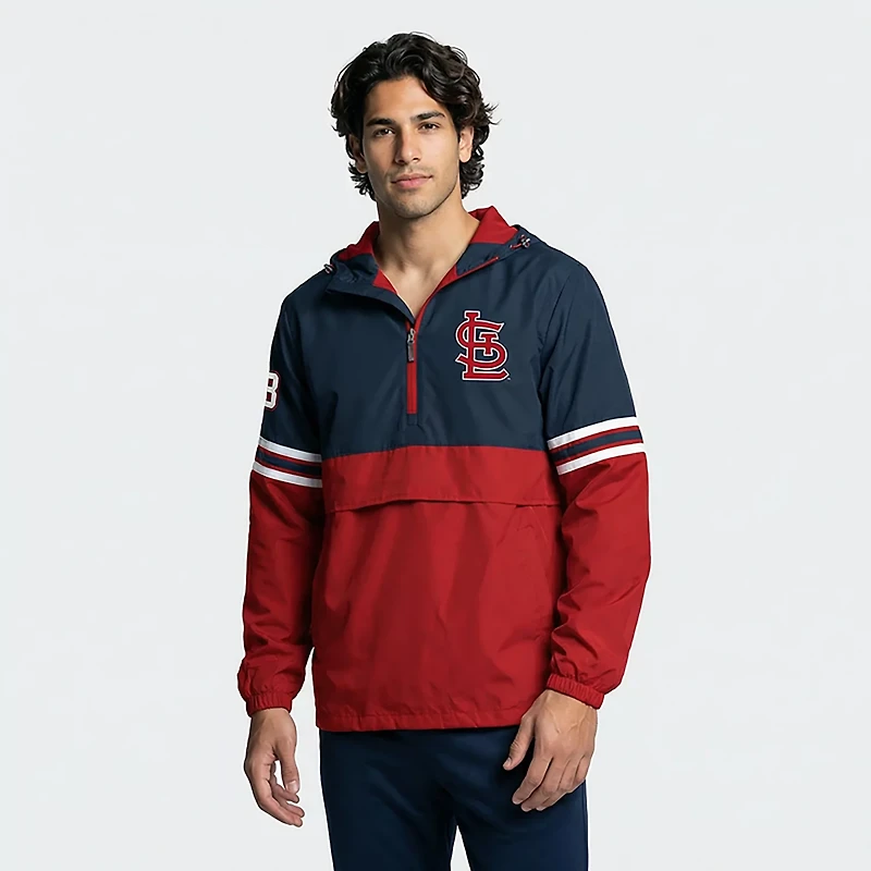 Starter Men's St. Louis Cardinals GIII Batter Up Scout I Varsity Jacket