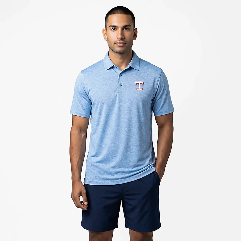 Antigua Men's Texas Rangers Par 3 Polo Shirt