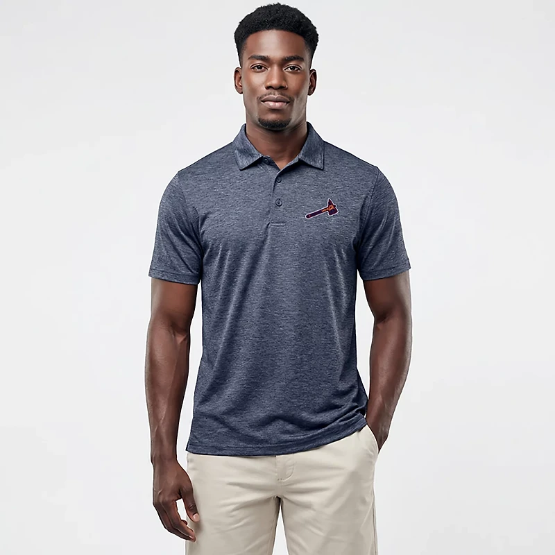 Antigua Men's Atlanta Braves Par 3 Polo Shirt