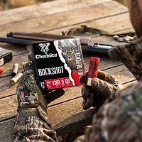 Cheddite 00 Buckshot 12 Gauge Shotshells - 25 Rounds