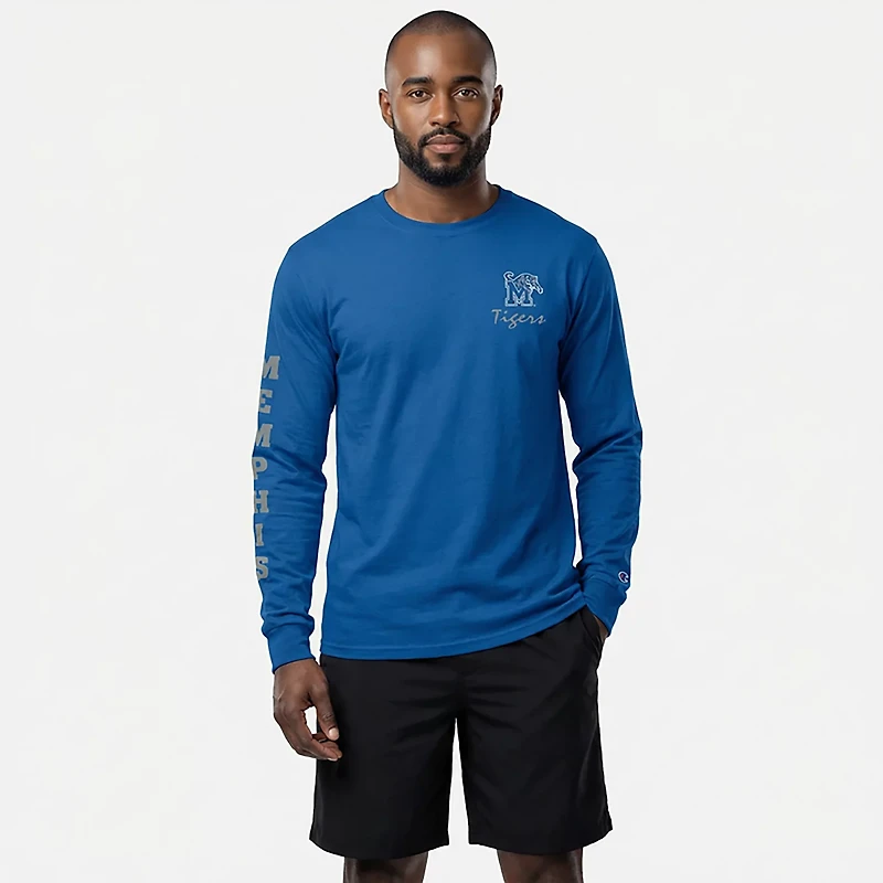 Champion Men's Memphis 3 Hits Stadium Long Sleeve T-shirt