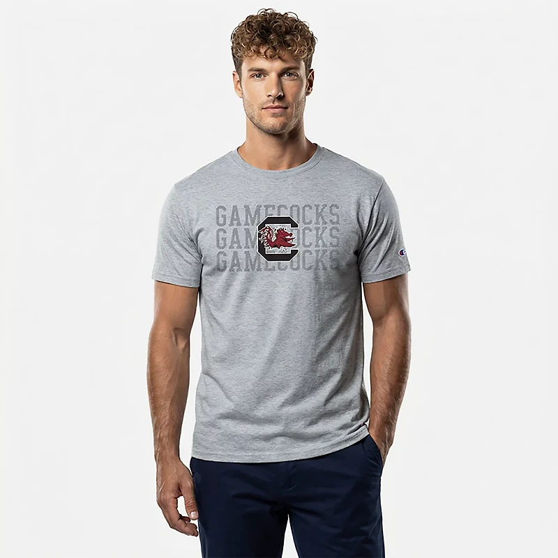 Champion Men's South Carolina Stack Stadium T-shirt