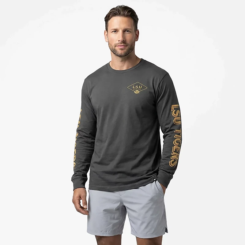 '47 Men's LSU Tigers Cairn Ravine Foundation Long Sleeve T-shirt