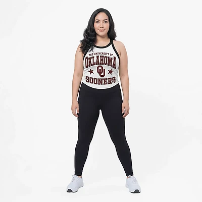 47 Brands Women's University of Oklahoma Sooners Energize Sporty Tank Top