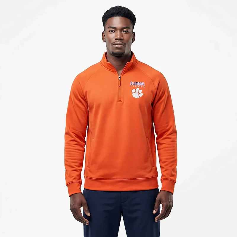 Colosseum Athletics Men's Clemson Nial 1/4 Zip Pullover