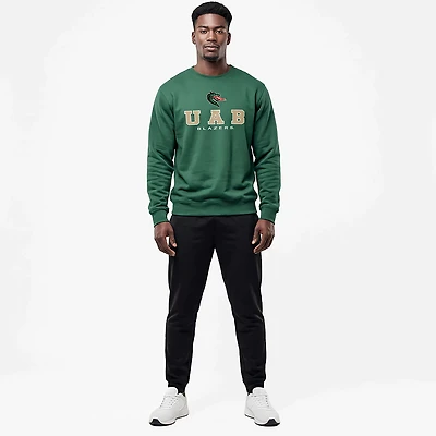 Colosseum Athletics Men's Alabama-Birmingham Zayn Crew Sweatshirt