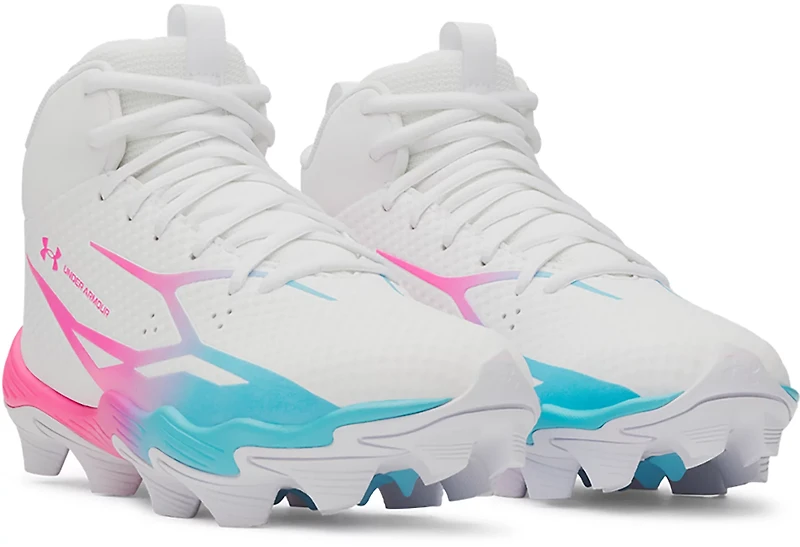 Under Armour Kids' Spotlight Hammer Jr. Football Cleats