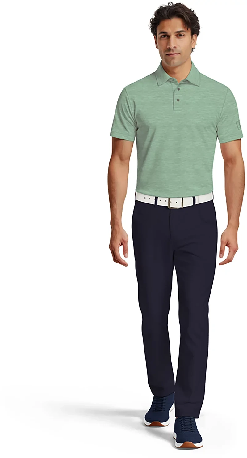 PGA Tour Men's Airflux Jaspe Polo