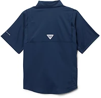 Columbia Sportswear Kids' West Virginia University CLG Tamiami Button Up Shirt