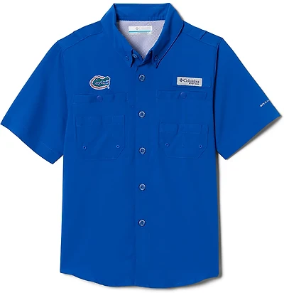 Columbia Sportswear Kids' University of Florida CLG Tamiami Button Up Shirt