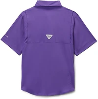 Columbia Sportswear Kids' Louisiana State University CLG Tamiami Button Up Shirt