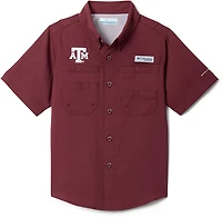 Columbia Sportswear Kids' Texas A&M University CLG Tamiami Button Up Shirt