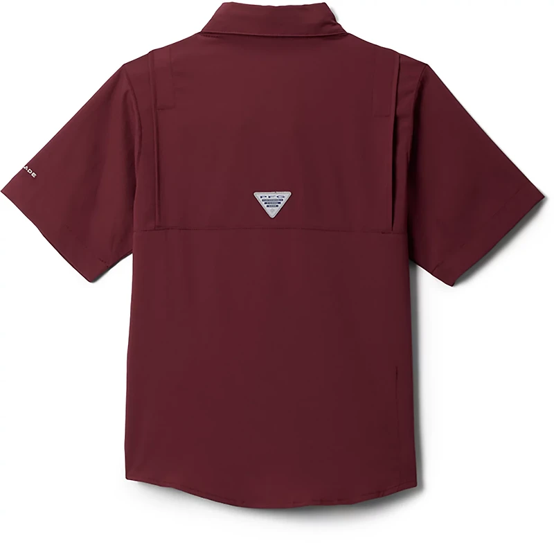 Columbia Sportswear Kids' Texas A&M University CLG Tamiami Button Up Shirt