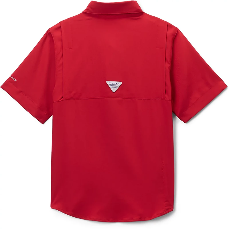 Columbia Sportswear Kids' University of Alabama CLG Tamiami Button Up Shirt