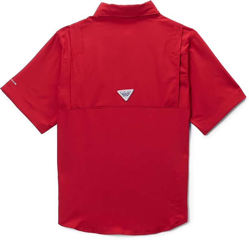 Columbia Sportswear Kids' University of Arkansas CLG Tamiami Button Up Shirt