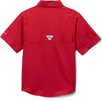 Columbia Sportswear Kids' University of Oklahoma CLG Tamiami Button Up Shirt