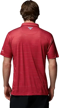 Columbia Sportswear Men's Ohio State University CLG Super Terminal Tackle Polo Shirt