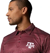 Columbia Sportswear Men's Texas A&M University CLG Super Terminal Tackle Polo Shirt