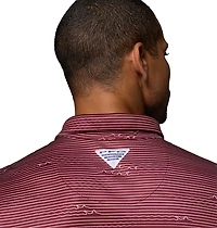 Columbia Sportswear Men's Texas A&M University CLG Super Terminal Tackle Polo Shirt