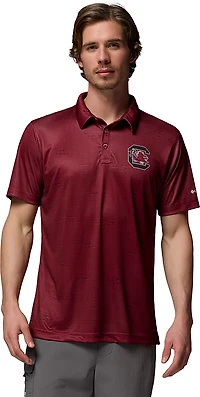 Columbia Sportswear Men's University of South Carolina CLG Super Terminal Tackle Polo Shirt