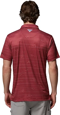 Columbia Sportswear Men's University of Arkansas CLG Super Terminal Tackle Polo Shirt