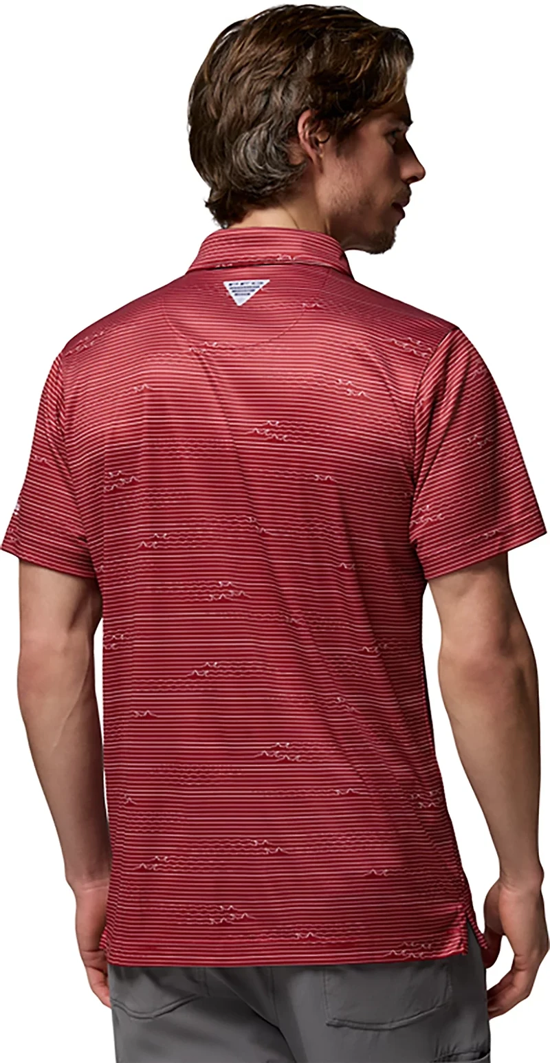 Columbia Sportswear Men's University of Oklahoma CLG Super Terminal Tackle Polo Shirt