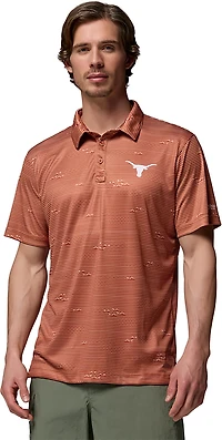 Columbia Sportswear Men's University of Texas CLG Super Terminal Tackle Polo Shirt