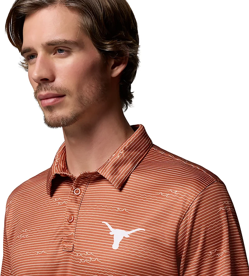 Columbia Sportswear Men's University of Texas CLG Super Terminal Tackle Polo Shirt